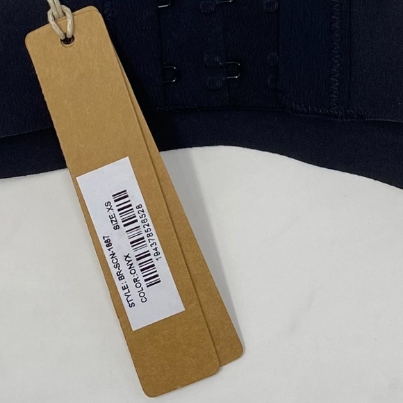 SKIMS Naked Scoop Bralette in Onyx Black size XS - Picture 5 of 7